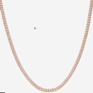 10K ROSE GOLD ICE CHAIN