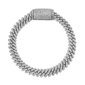 10K 1.86 CTW DIAMOND MIAMI CUBAN LINK BRACELET